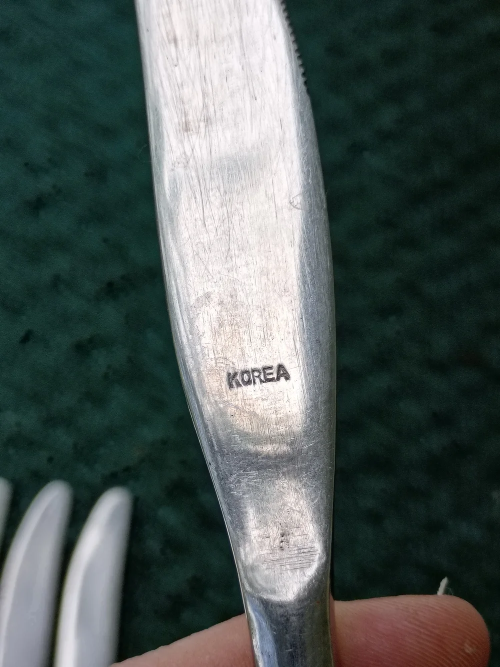 Oneida Northland SPRING FEVER Stainless Flatware Korea Lot of 6 Table Knives